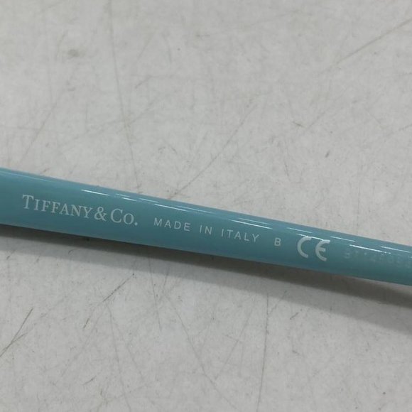 Tiffany & Co Full rim Black Teal Prescription Glasses w/ COA - Picture 7 of 8